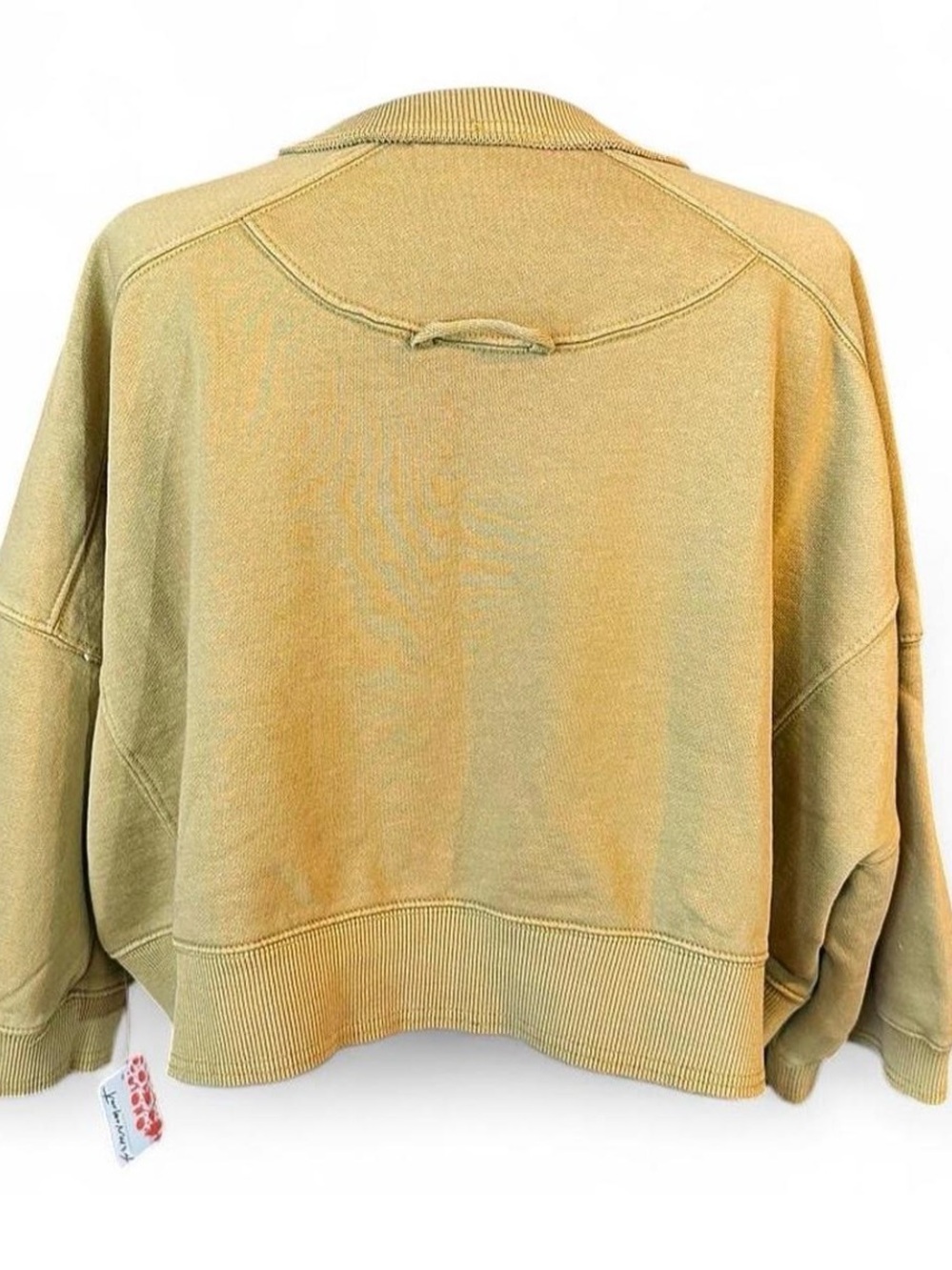 Free People Movement Intercept Short Sleeve Pullover in Dried Palm, NWT - Picture 6 of 6